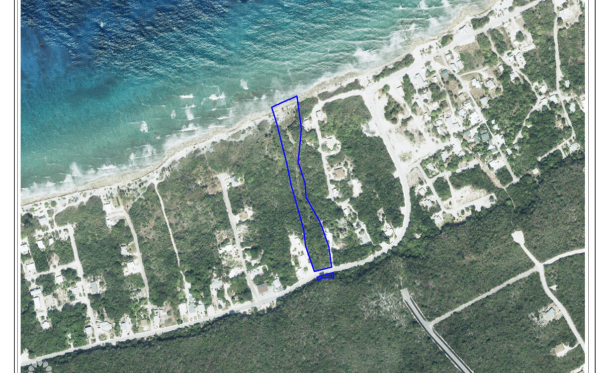 2.75 ACRES OF BEACH FRONT LAND ON THE NORTH COAST CAYMAN BRAC