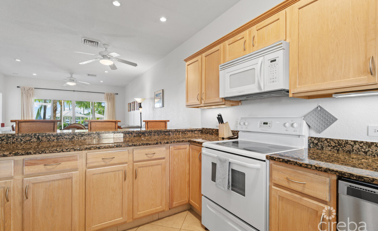 turn-key kitchen with all the necessities and more