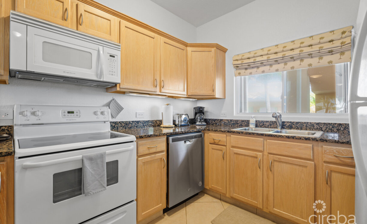 bright kitchen with sink window