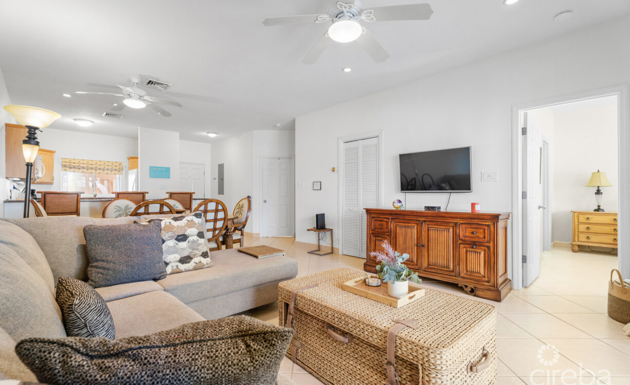 spacious seating in living room