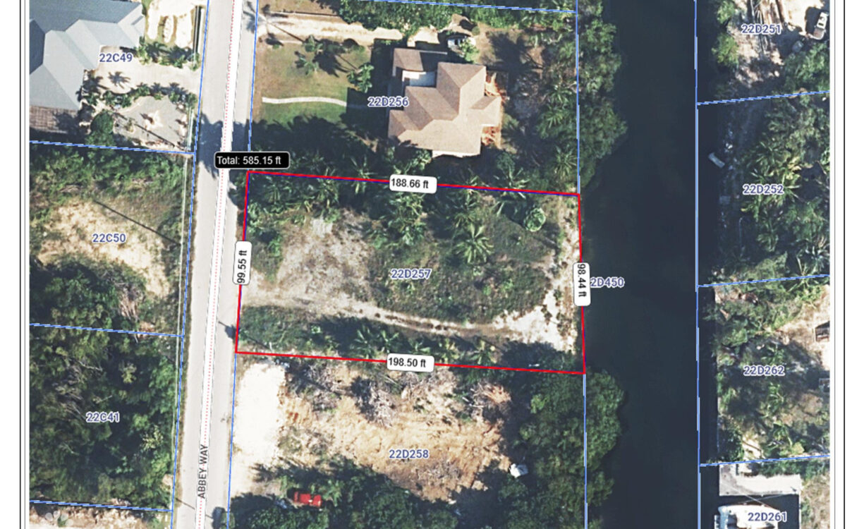 RED BAY ABBEY WAY CANAL FRONT HOUSE LOT