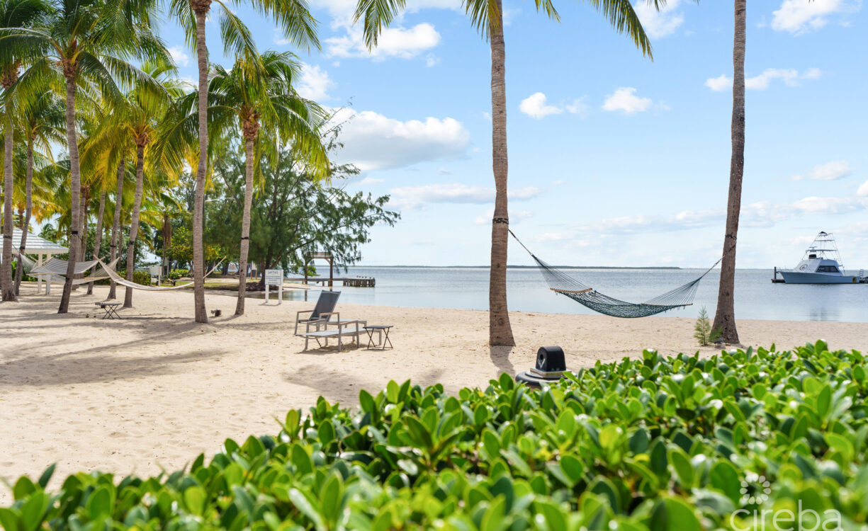 large private beachfront