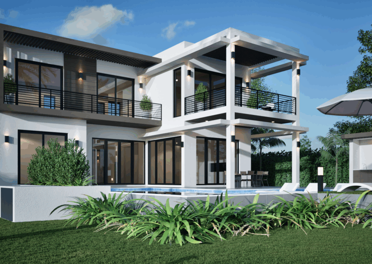 HARBOUR REACH CANAL FRONT EXECUTIVE HOME