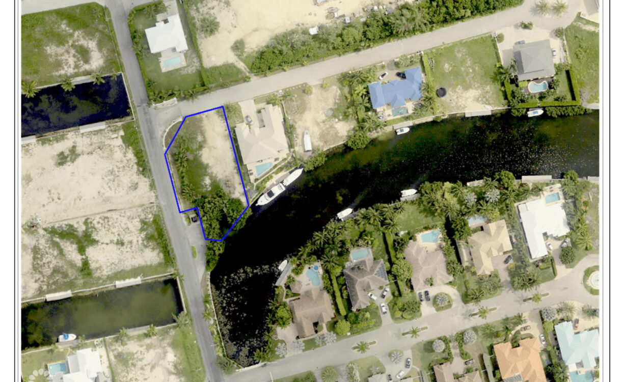 SUPER CANAL FRONT LOT ON PEACEFUL CLOSE