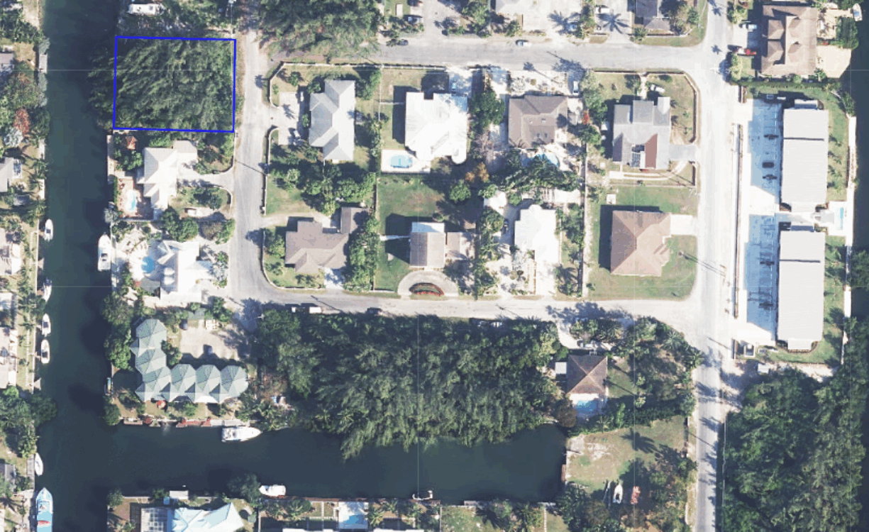 CANAL DUPLEX LOT  ( .2984 ACRE)