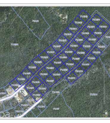 CORAL COURTS SUBDIVISION - FARM ROAD EAST END