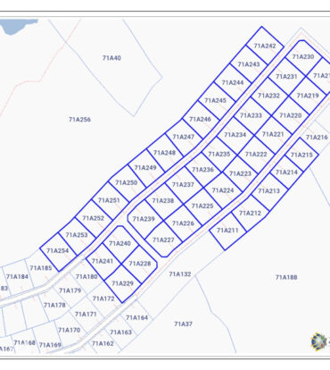 CORAL COURTS SUBDIVISION - FARM ROAD EAST END