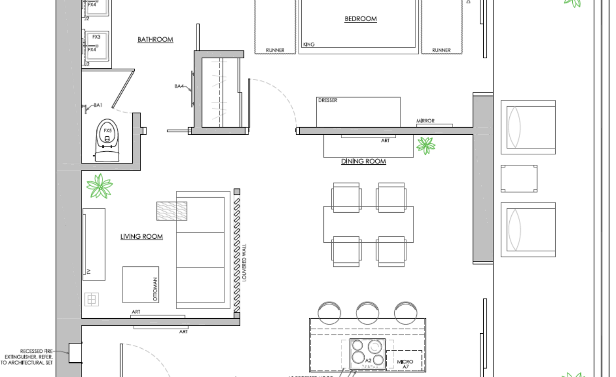 TOP FLOOR LARGE ONE BEDROOM PLUS DEN