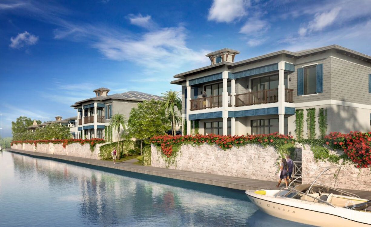 OLEA 123 4 BEDROOM CANAL FRONT TOWNHOUSE