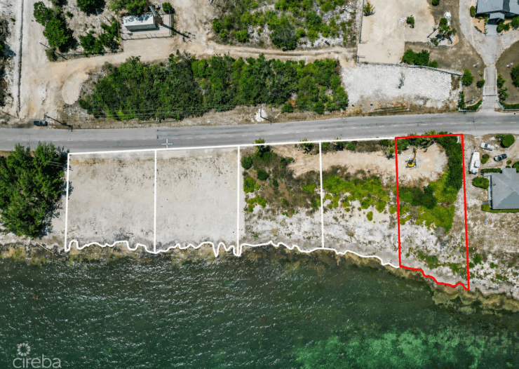 Oceanfront land east end grand cayman - Lot #1