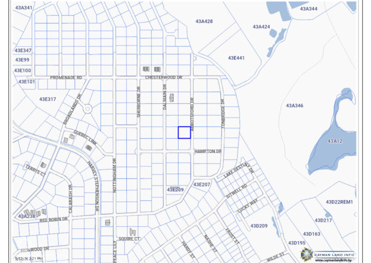 GENEROUS .36 ACRE IN BODDEN TOWN