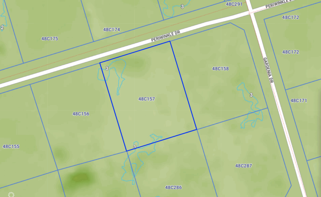 PERFECT PERIWINKLE DRIVE LAND LOT