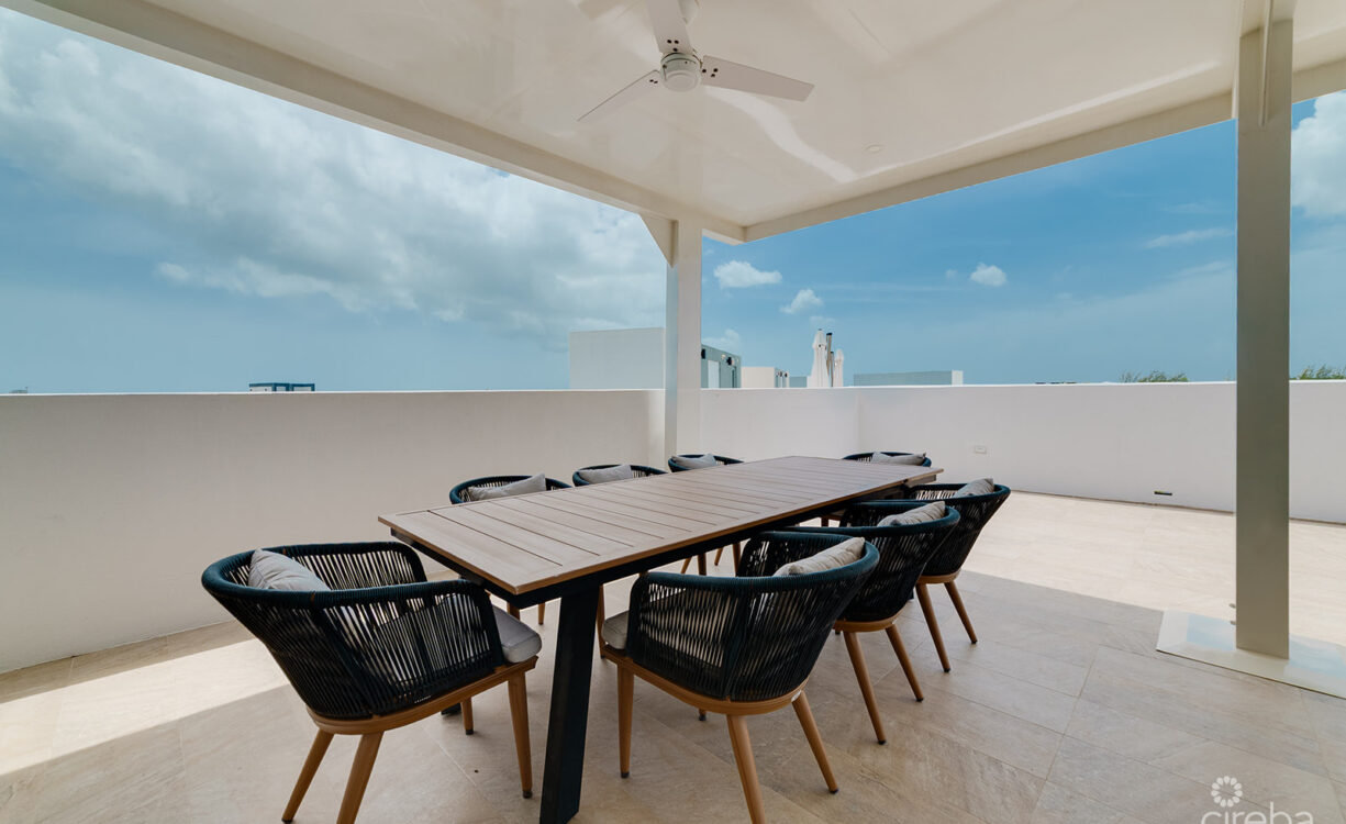ONE CANAL POINT PENTHOUSE WITH COVERED ROOF TERRACE
