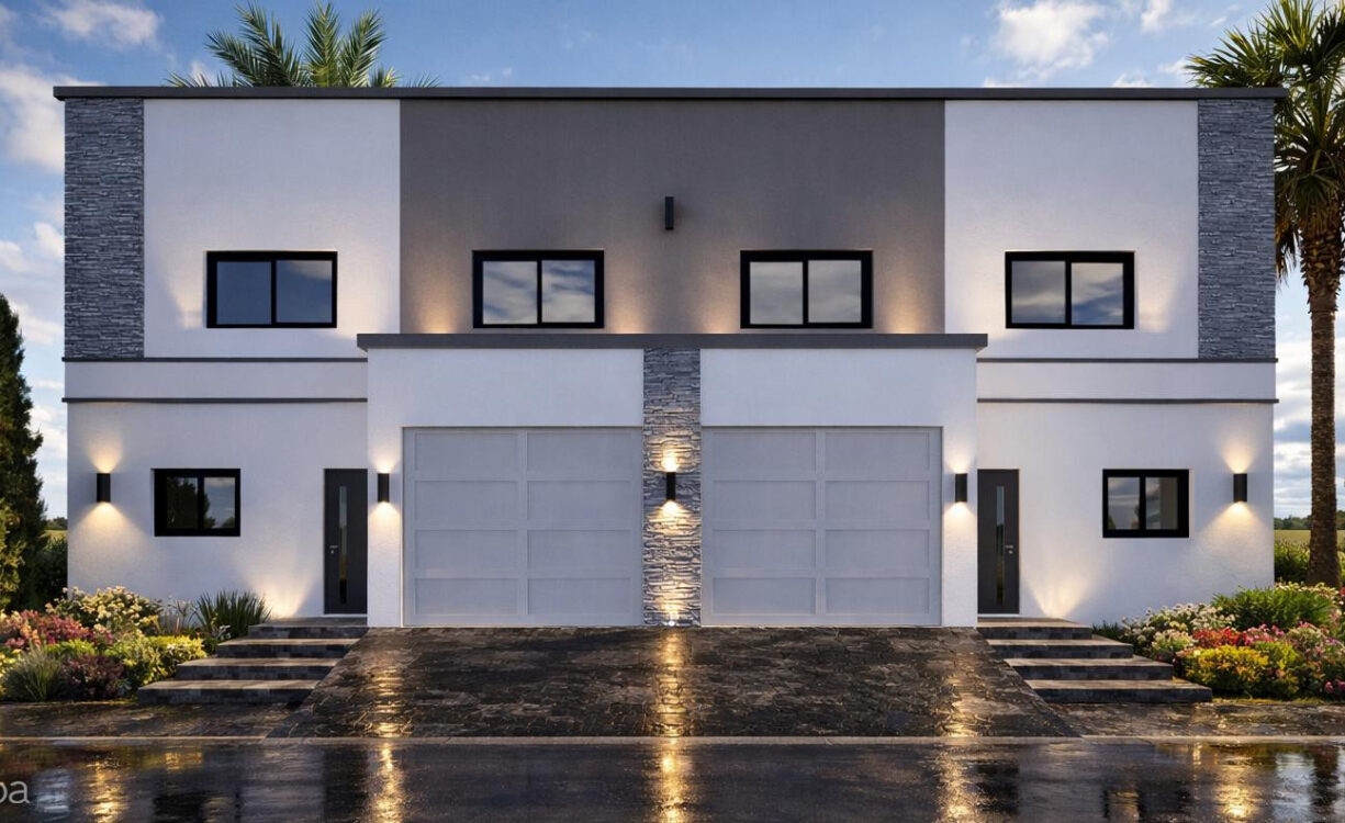 DUPLEX LOT WITH PLANS IN THE BRAND NEW - NEW TOWN DEVELOPMENT
