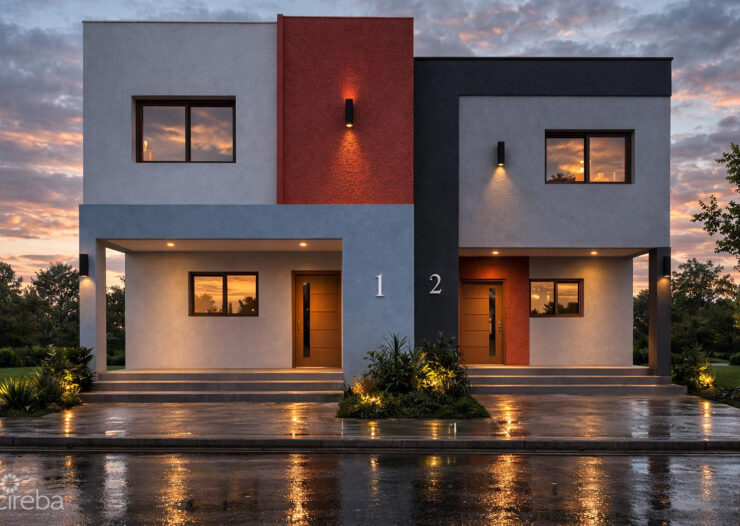 DUPLEX LOT WITH PLANS IN THE BRAND NEW - NEW TOWN DEVELOPMENT